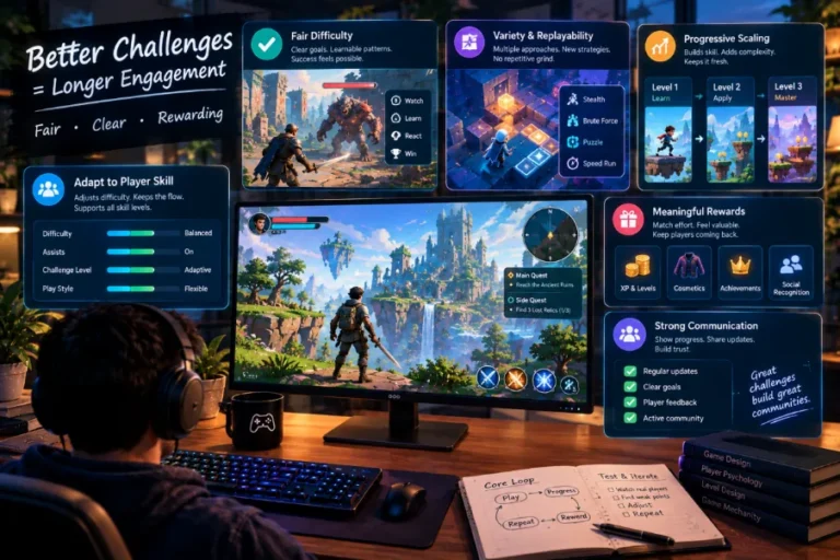 Better Challenges for Online Games