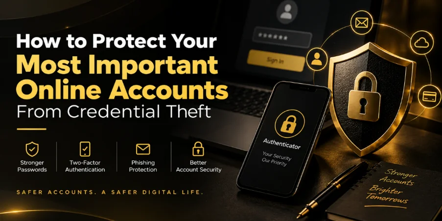 How to Protect Your Most Important Online Accounts From Credential Theft