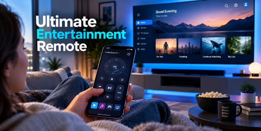 How Your Smartphone Can Become the Ultimate Entertainment Remote