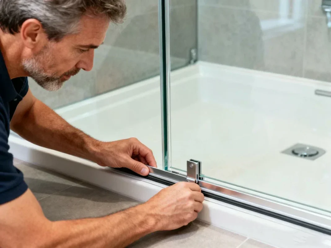shower door installation