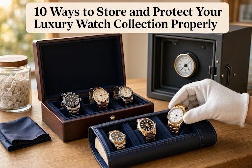 10 Ways to Store and Protect Your Luxury Watch Collection Properly