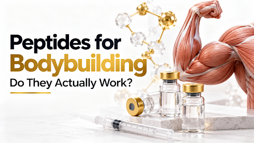 Curious about peptides for bodybuilding? Learn how they work, common types, potential risks, and what to consider before trying them.